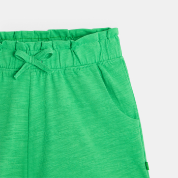 Plain-colored jersey shorts