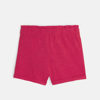 Plain-colored jersey shorts