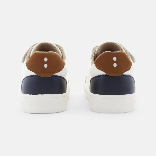 Baskets street basses beige garçon