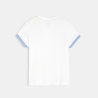 T-shirt à motif blanc bébé garçon