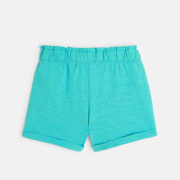 Plain-colored jersey shorts