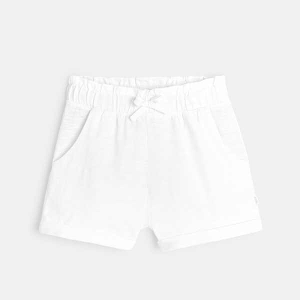 Plain-colored jersey shorts