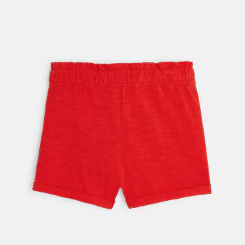 Plain-colored jersey shorts