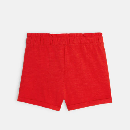 Plain-colored jersey shorts
