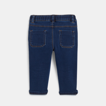 Jean confort ultra stretch enfilable bleu bébé garçon