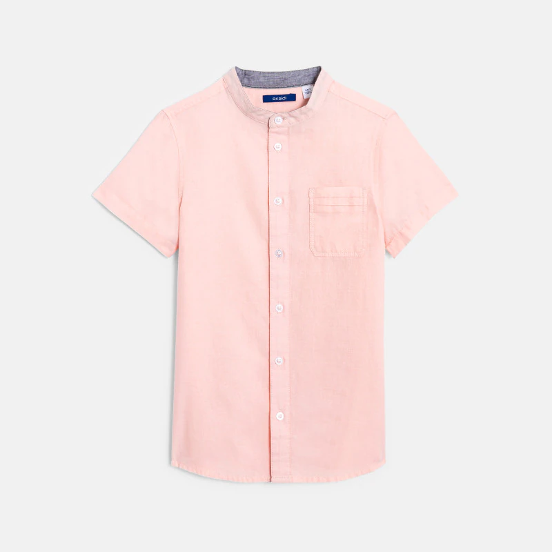 Chemise garcon rose outlet