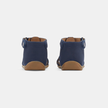 First walking 100% leather sandals