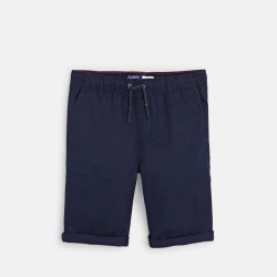 Canvas bermuda shorts