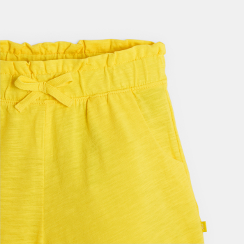 Plain-colored jersey shorts