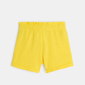 Plain-colored jersey shorts