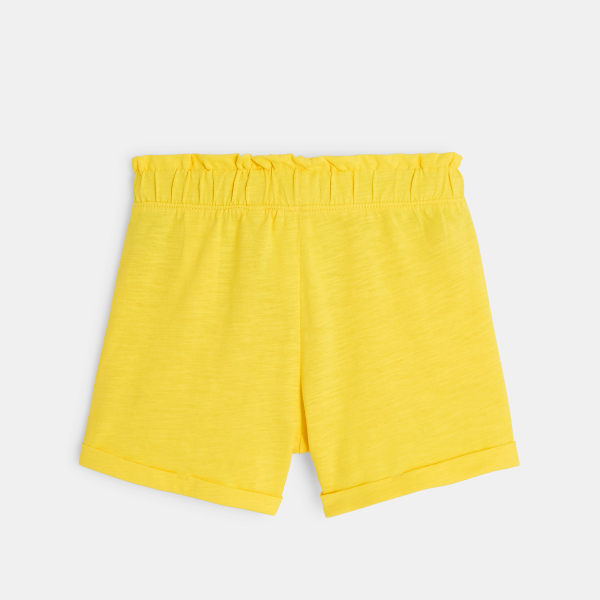 Plain-colored jersey shorts