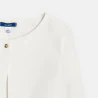 Girl's ecru bolero jacket