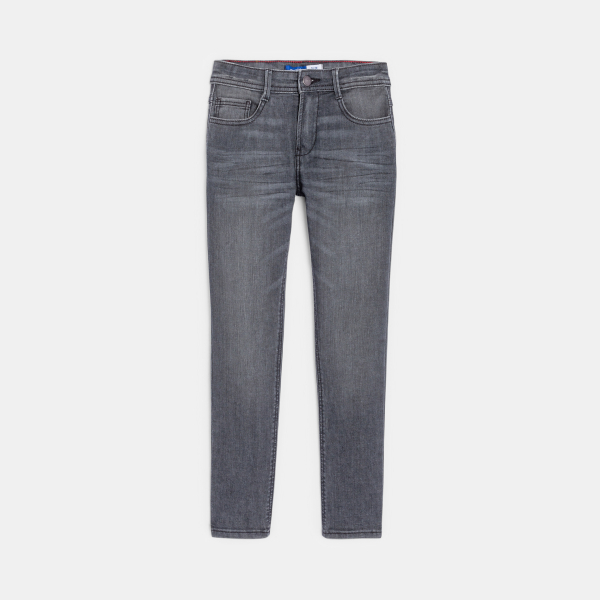Jean slim gris Garçon