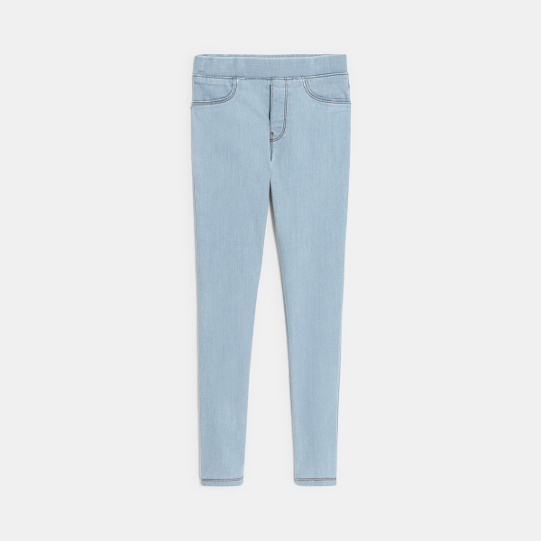 Jegging bleu délavé Fille