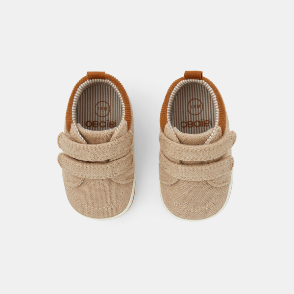 Newborn stylish Velcro tennis shoes
