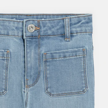 Jean flare bleu Fille