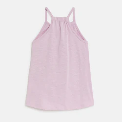 Girl's plain lilac vest top...