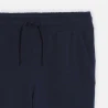 Jogging en molleton light uni marine Garçon