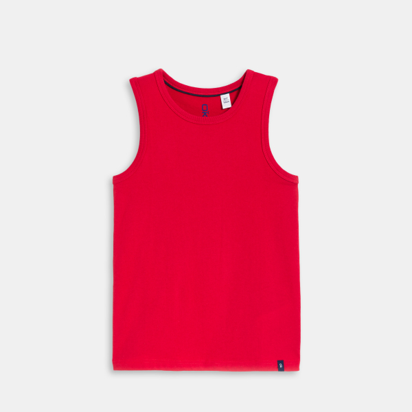 Plain-colored tank top