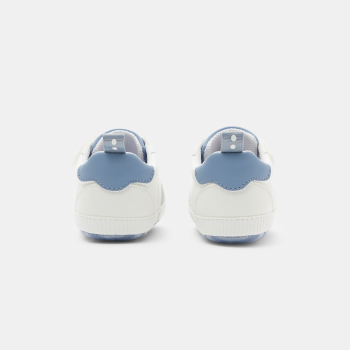 Baby boy's blue low-top trainers