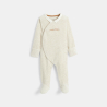 Dors-bien velours côtelé beige bébé garçon