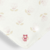 Bavoir triangle souris rose bébé fille (lot de 2)
