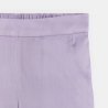Girl's mauve silky trousers