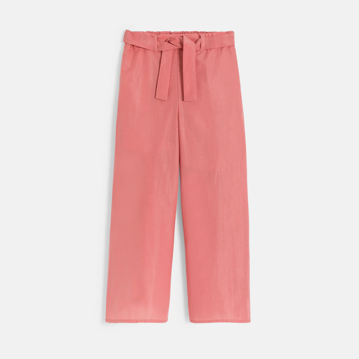 Pantalon large ceinturé Fille