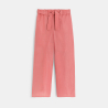 Women's wide-leg belted trousers