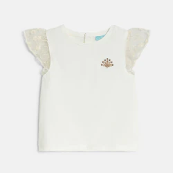 Baby girl's white...