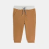 Baby boy's brown joggers