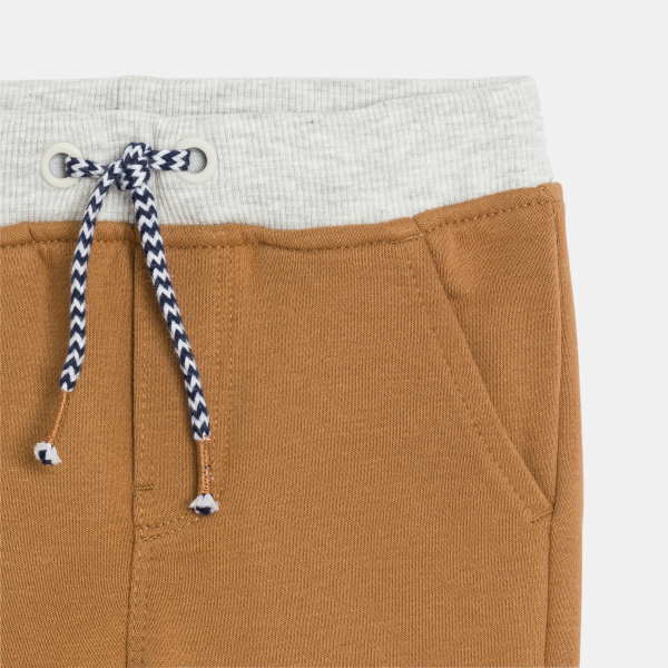 Baby boy's brown joggers