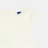 Girl's white formal dress