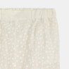 Pantalon large brodé blanc Fille