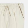 Pantalon carrot élastiqué écru Garçon