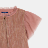 Girl's sienna lamé dress