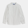 Chemise rayée blanc Garçon