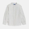 Chemise rayée blanc Garçon
