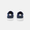 Baby boy's elegant blue canvas shoes