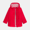 Boy's red raincoat