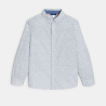 Boy's blue printed shirt