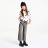 Jean large gris délavé Fille