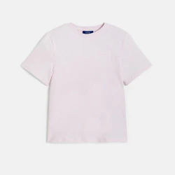 Girls basic plain pink T-shirt