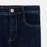 Jean skinny en denim brut bleu marine Garçon