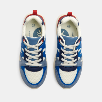 Baskets running bleu garçon