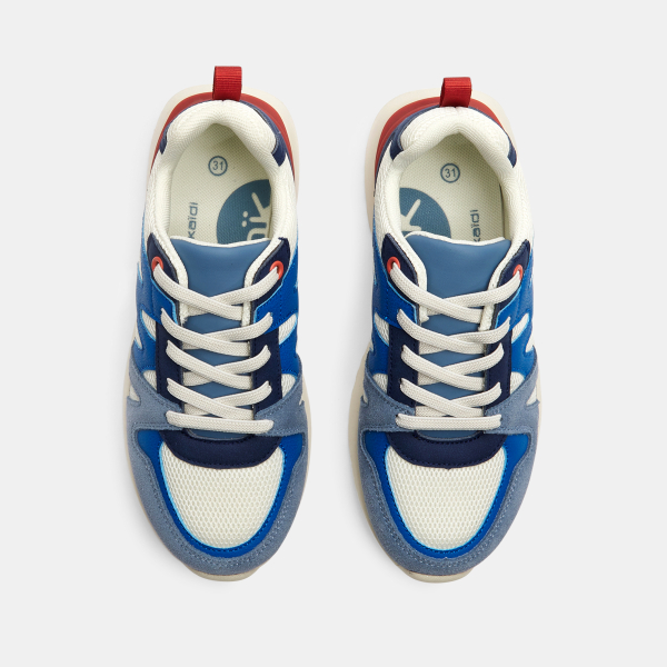 Boy's blue running trainers