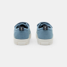 Baby boy's blue canvas shoes with Velcro