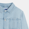 Veste workwear en jean bleu Fille
