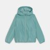 Blouson coupe-vent imperméable vert Garçon