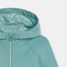 Blouson coupe-vent imperméable vert Garçon